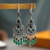 Korean style fashionable travel women's earrings, ethnic style characteristic earrings 66 Ya Xin Specification image